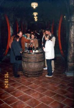Eci, peci, pec … degustacija vin v vinski kleti Krško.