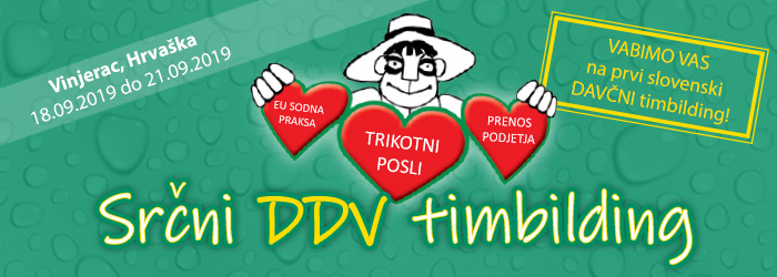Prvi slovenski davčni timbilding 2019